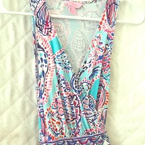 Lilly Pulitzer wrap dress
